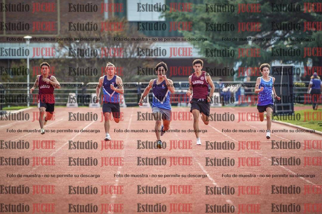 Fotos de los 200 m llanos de varones