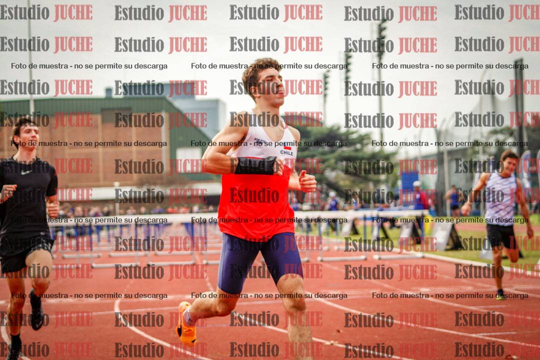 Fotos de los 110 m con vallas de varones - FINAL