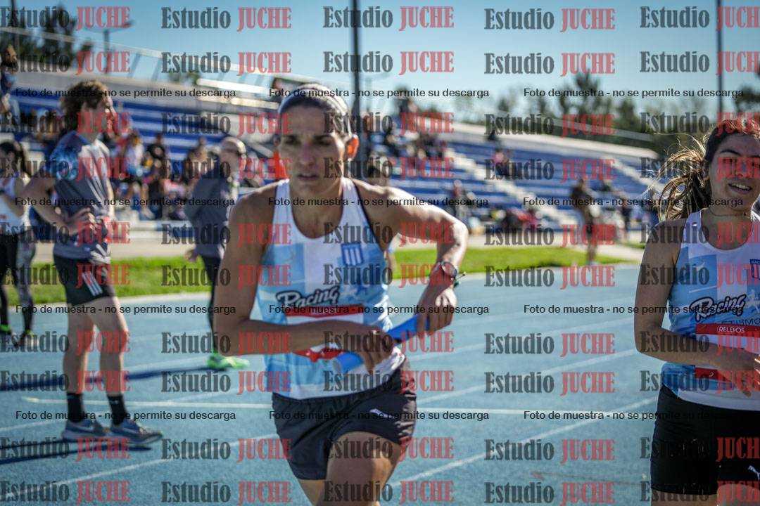 Fotos durante los relevos