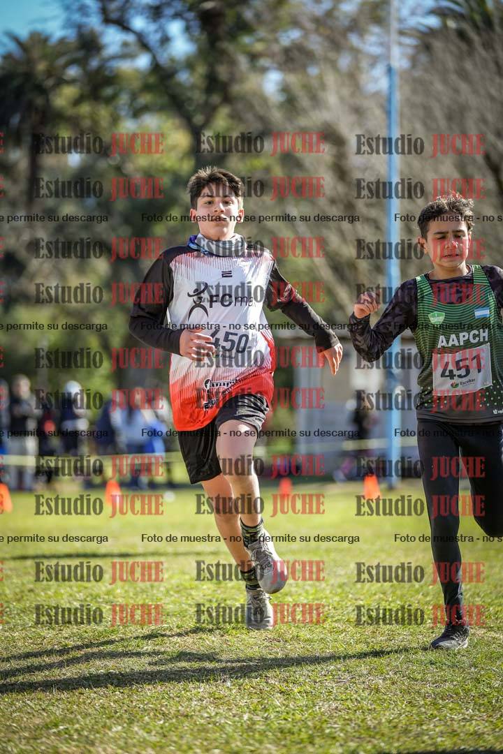 Fotos de la llegada del cross de 2000 m