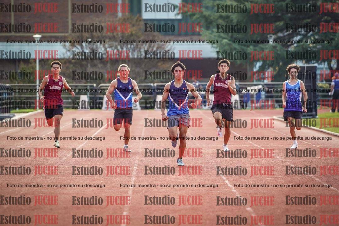 Fotos de los 200 m llanos de varones