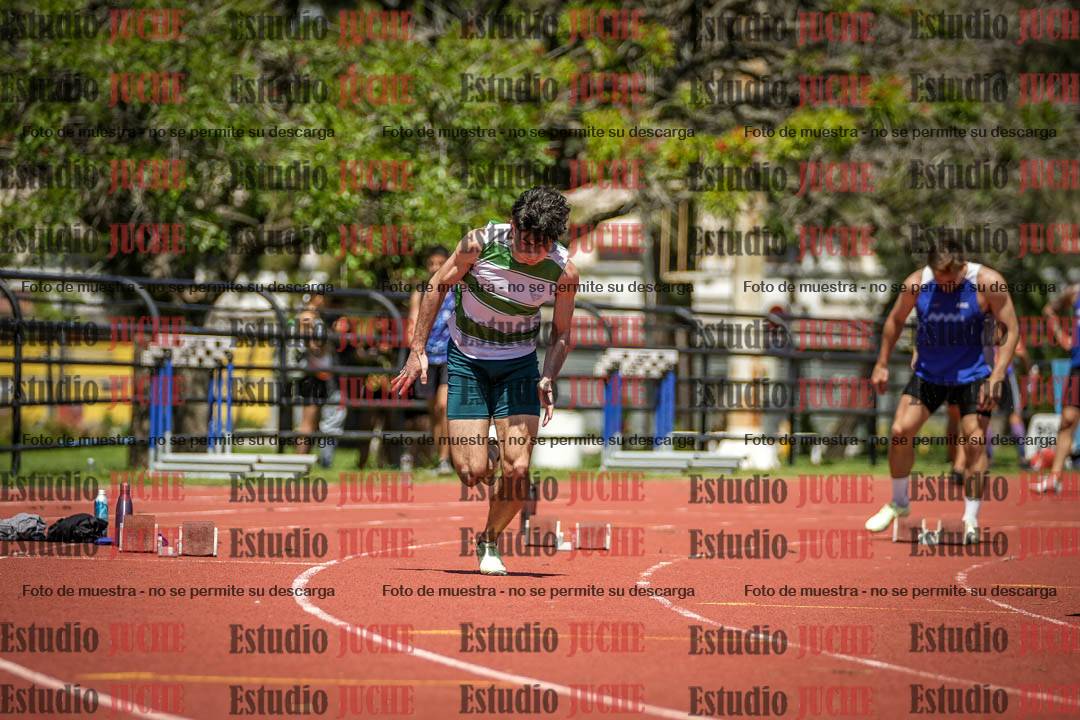 Fotos de los 200 m llanos de varones