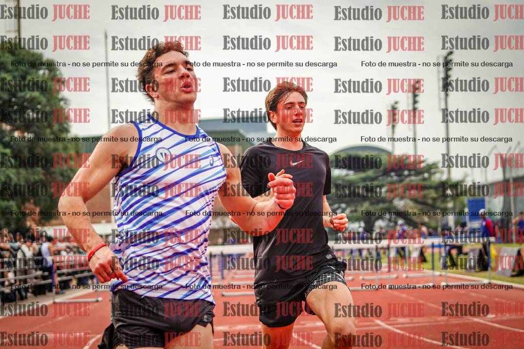 Fotos de los 110 m con vallas de varones - FINAL
