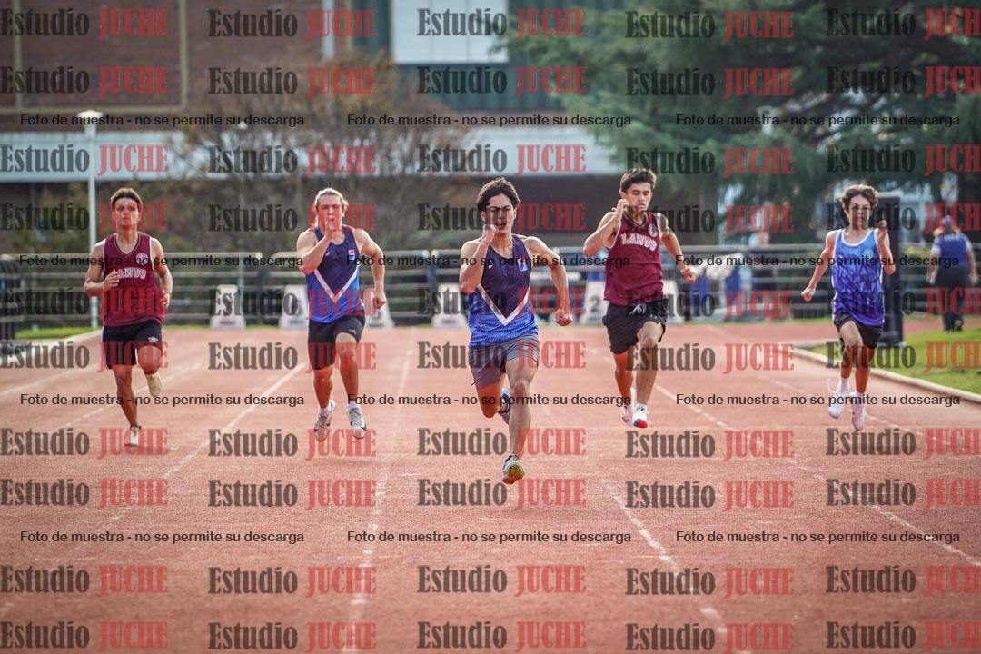Fotos de los 200 m llanos de varones