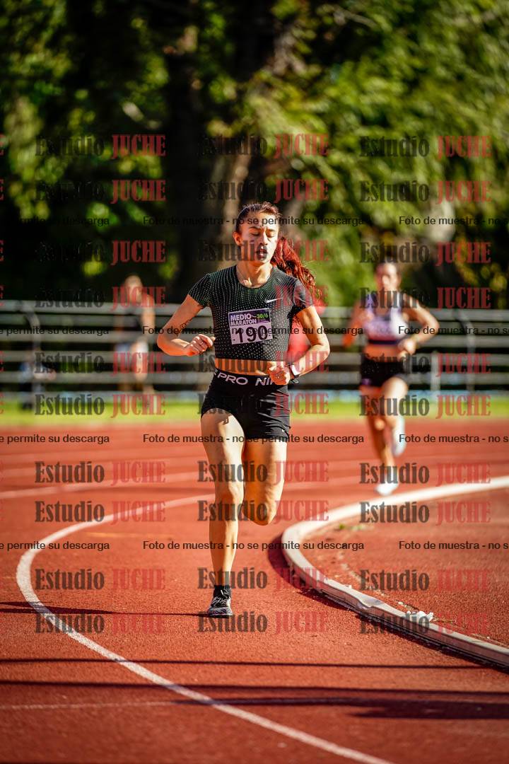 Fotos de los 1500 m de mujeres