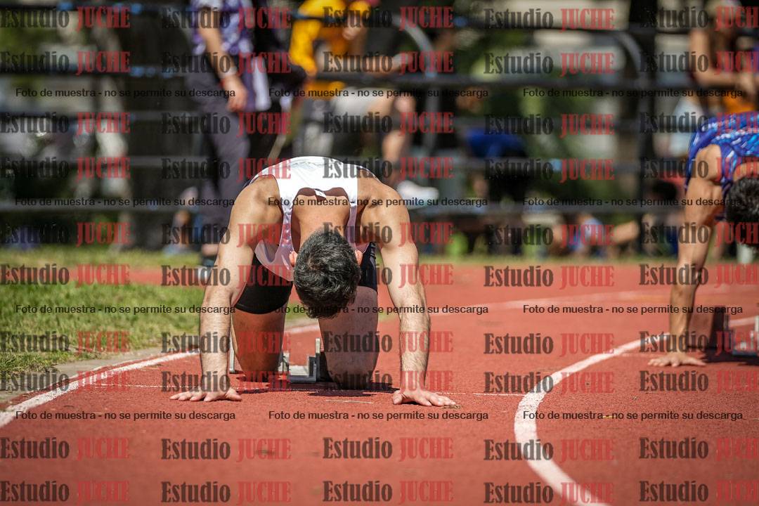Fotos de los 200 m llanos de varones