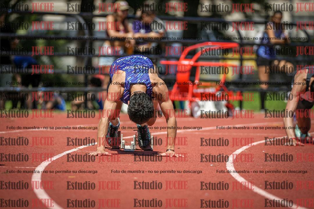 Fotos de los 200 m llanos de varones