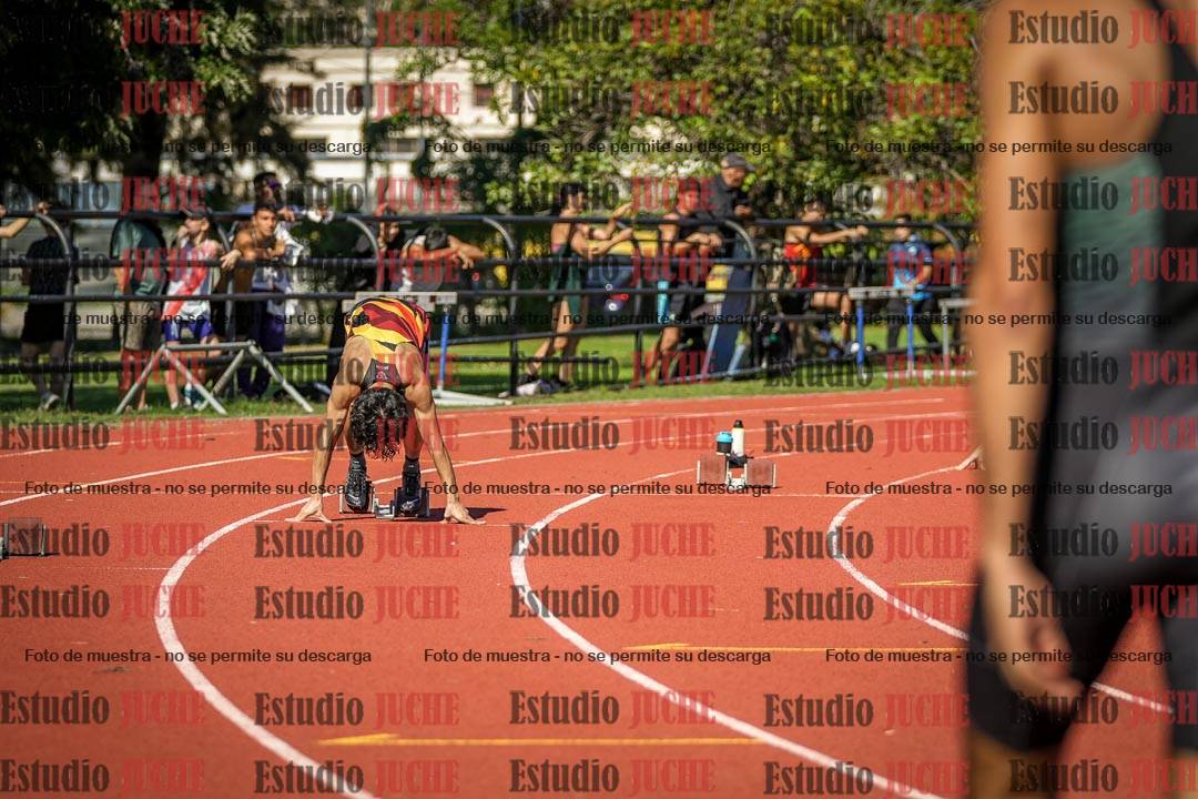 Fotos de los 200 m llanos de varones