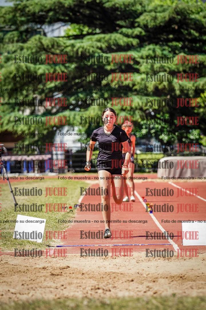 Fotos del salto en largo de mujeres - U14
