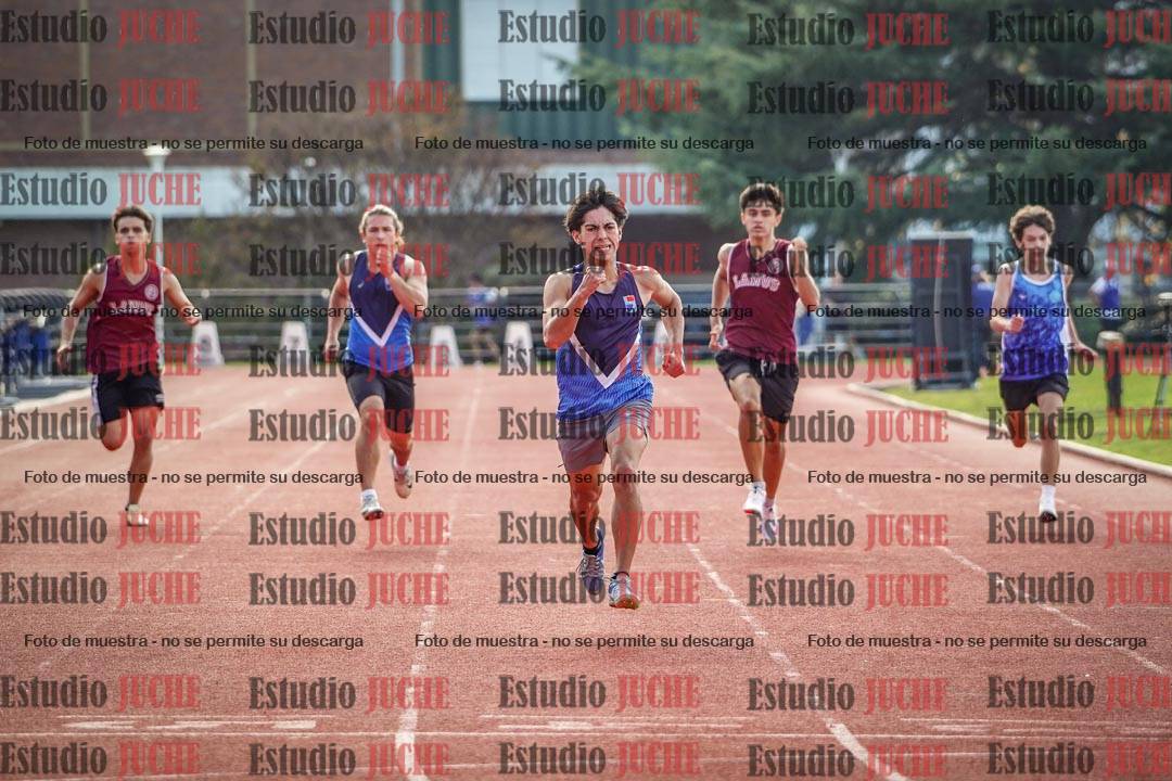 Fotos de los 200 m llanos de varones