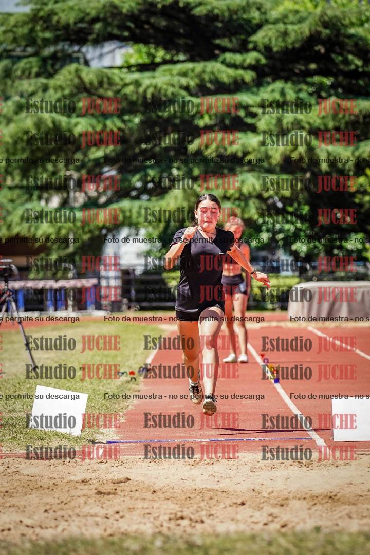 Fotos del salto en largo de mujeres - U14