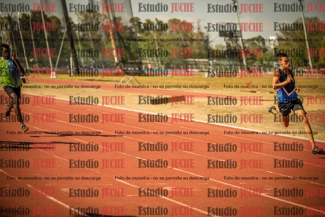 Fotos de los 200 m llanos de varones