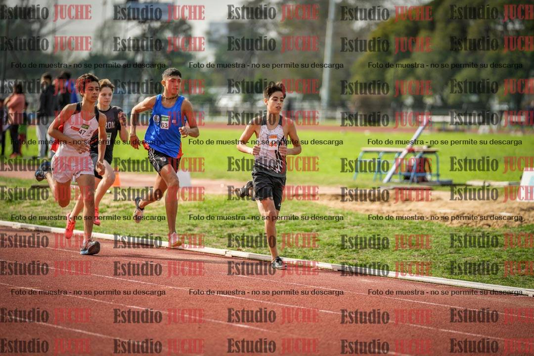 Fotos de los 600 m llanos de varones