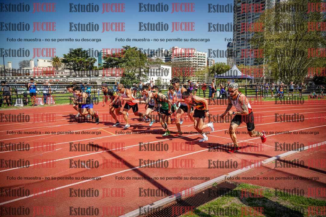 Fotos de los 1500 m llanos de varones