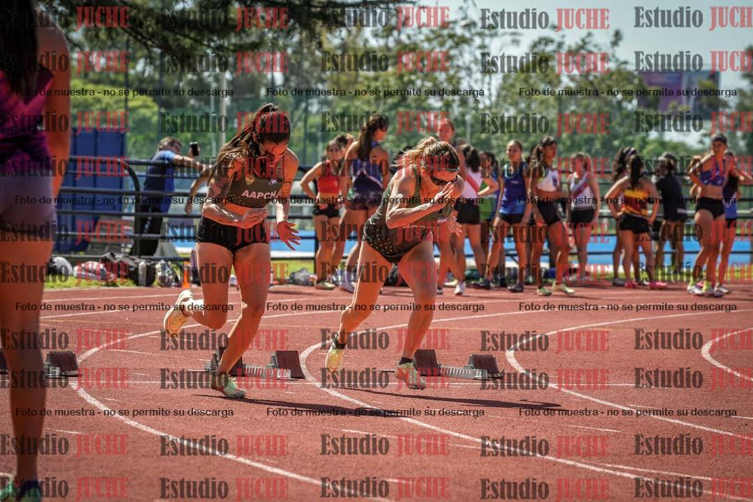 Fotos de los 100 m llanos de mujeres