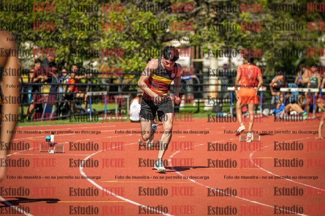 Fotos de los 200 m llanos de varones