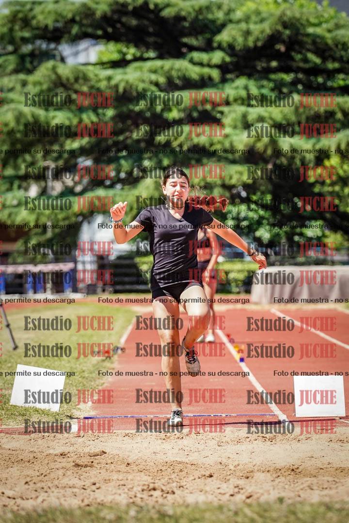 Fotos del salto en largo de mujeres - U14