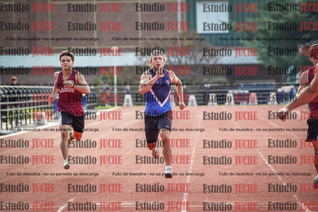Fotos de los 200 m llanos de varones