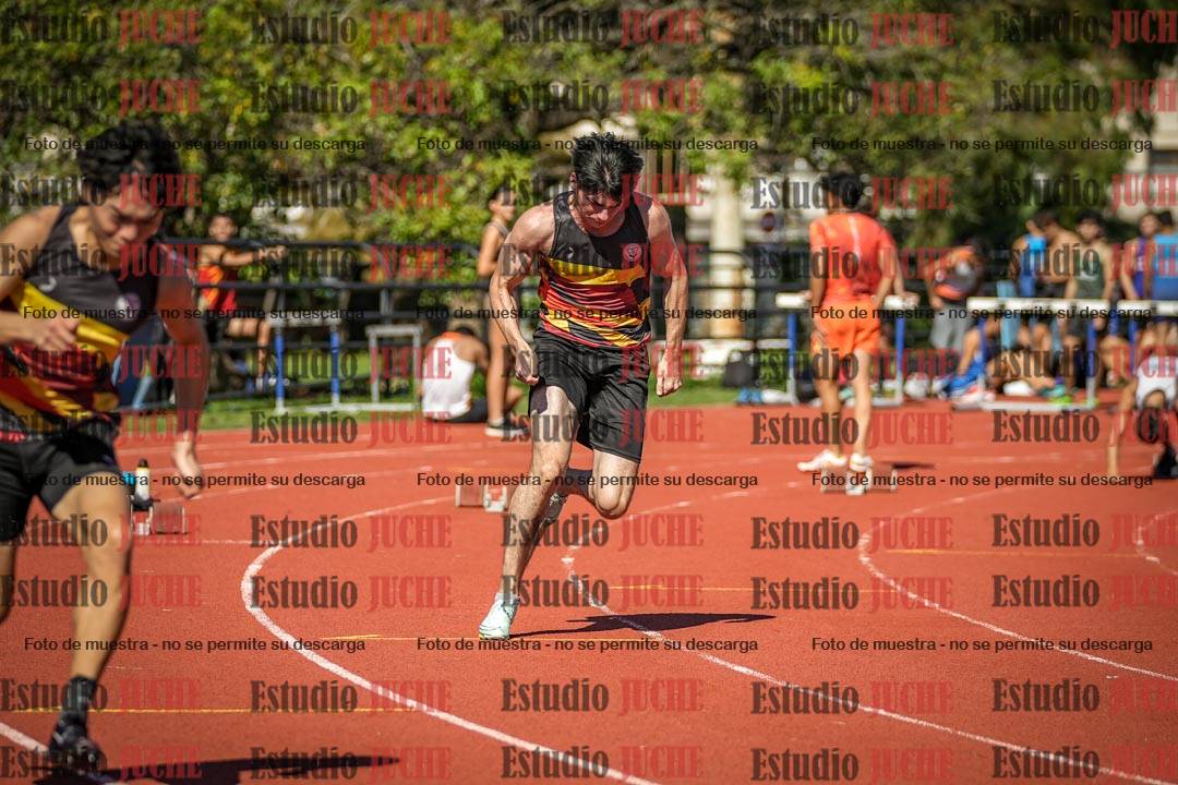 Fotos de los 200 m llanos de varones
