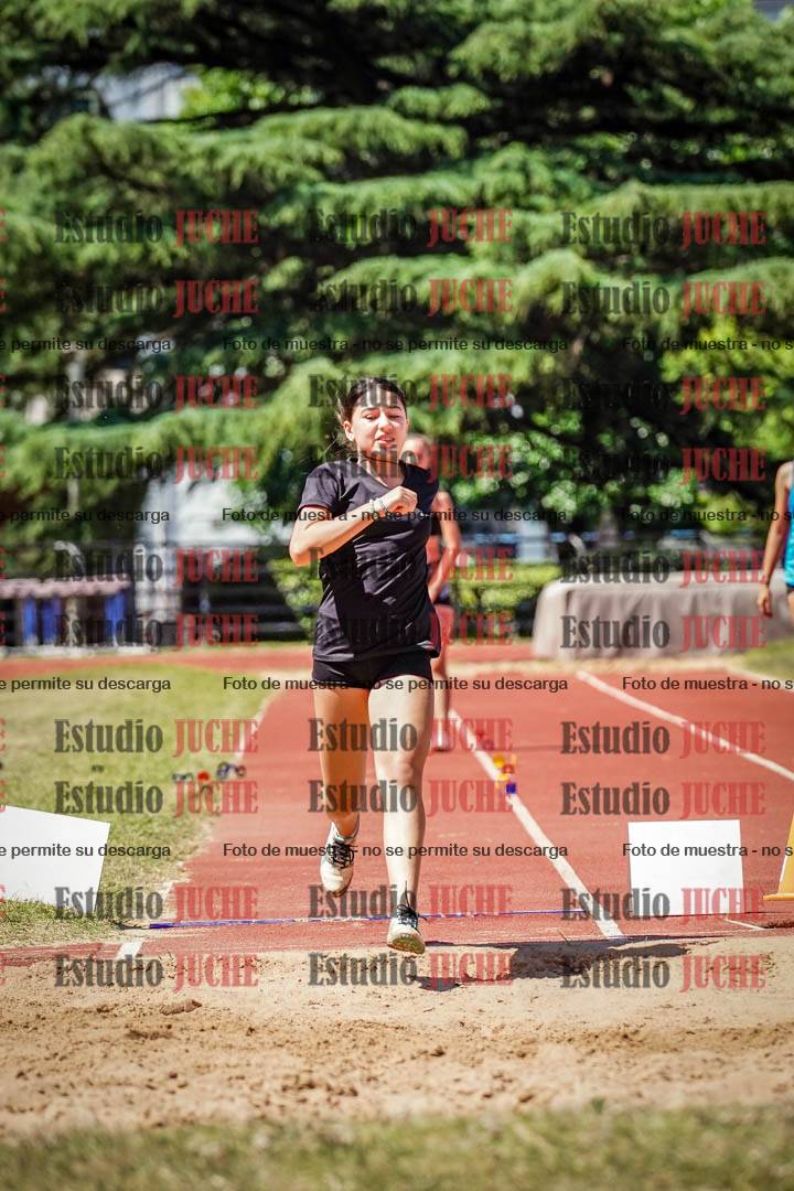 Fotos del salto en largo de mujeres - U14