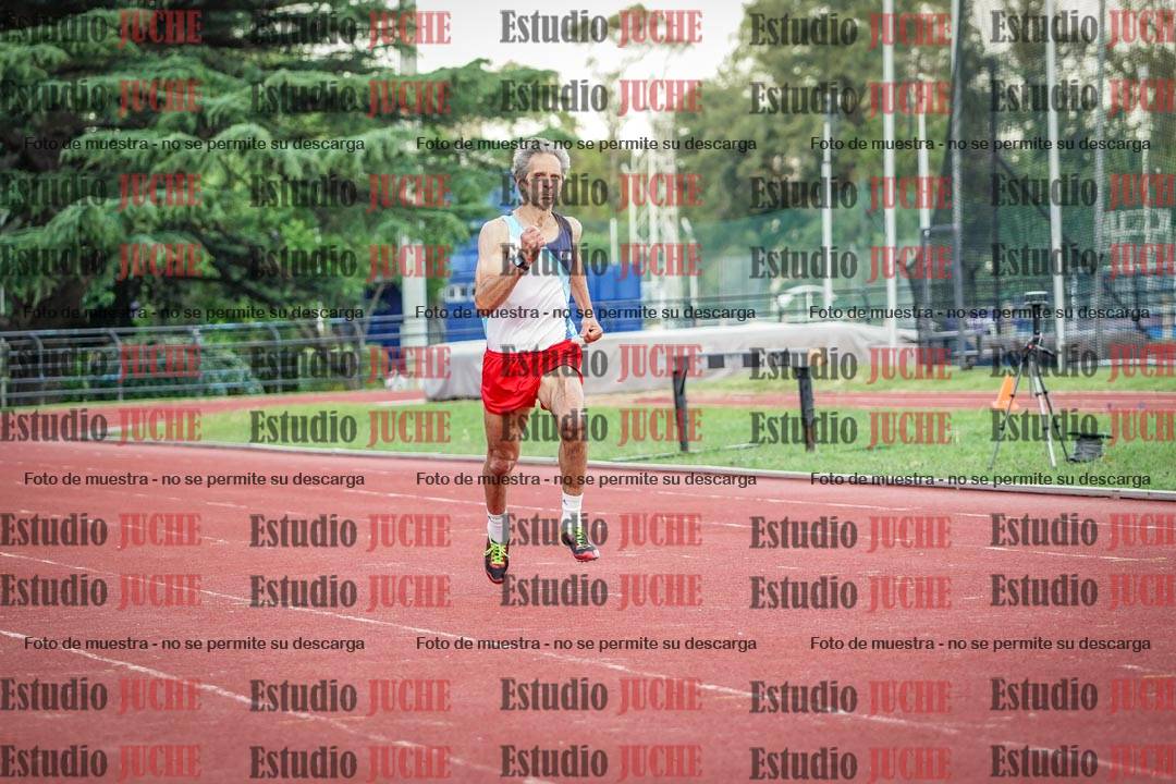 Fotos de los 400 m llanos de varones