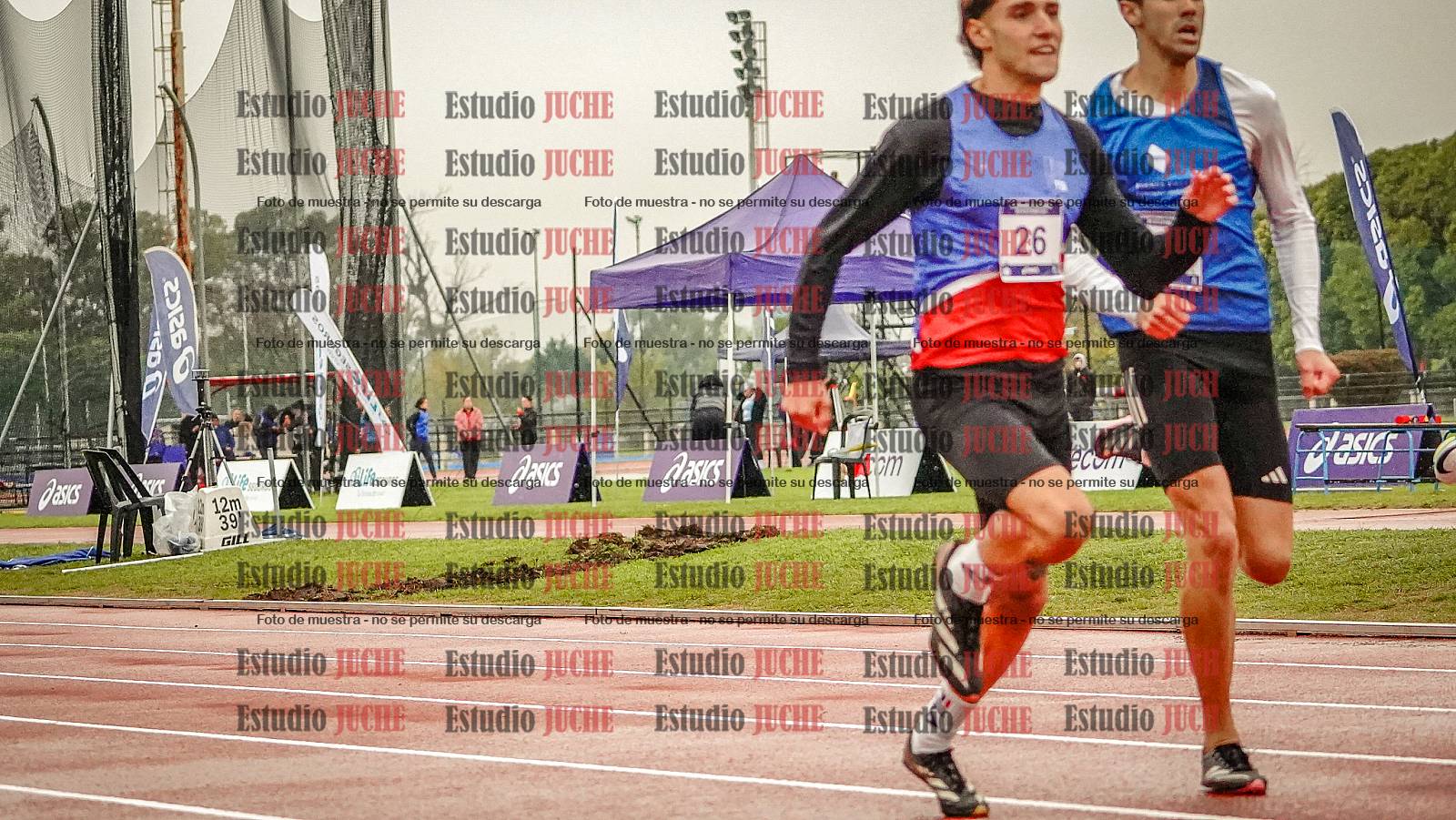 Fotos de los 400 m de varones