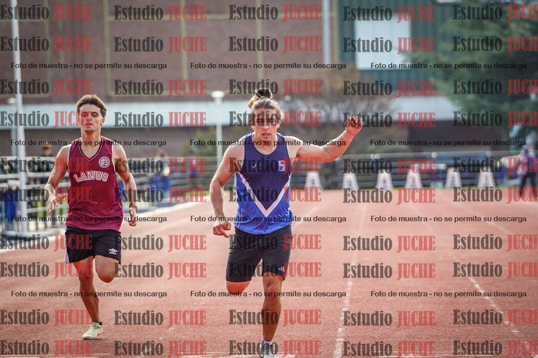 Fotos de los 200 m llanos de varones