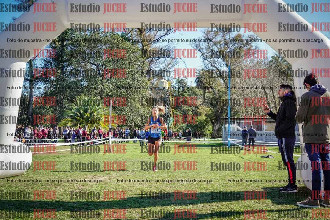 Fotos de la llegada del cross de 6000 m