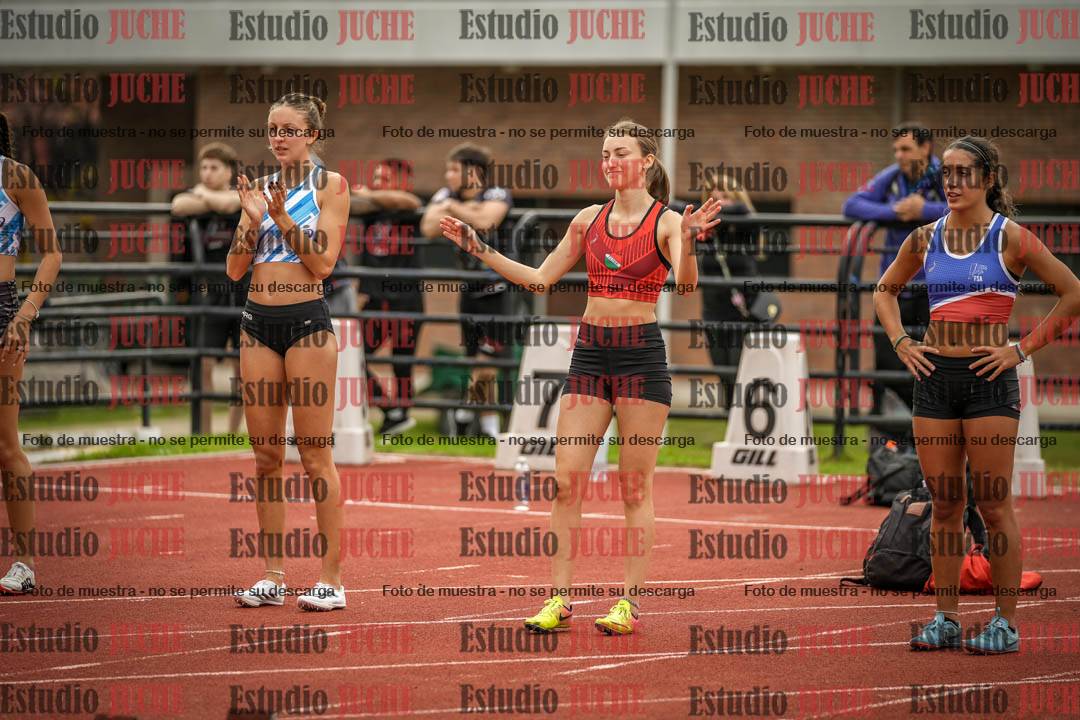 Fotos de los 100 m con vallas de mujeres - FINAL