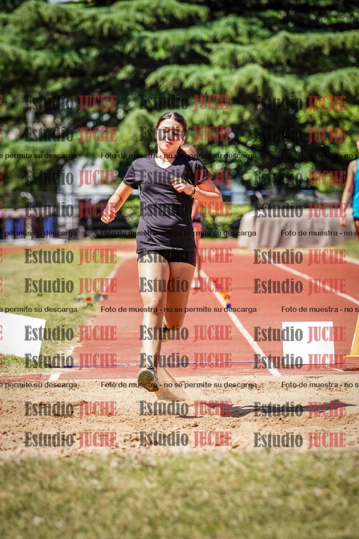 Fotos del salto en largo de mujeres - U14