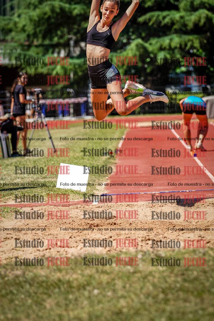 Fotos del salto en largo de mujeres - U14