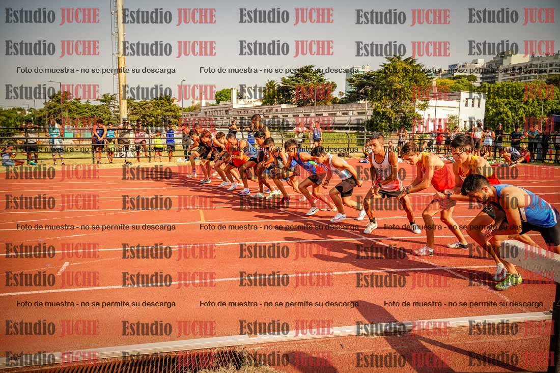 Fotos de los 1500 m llanos de varones
