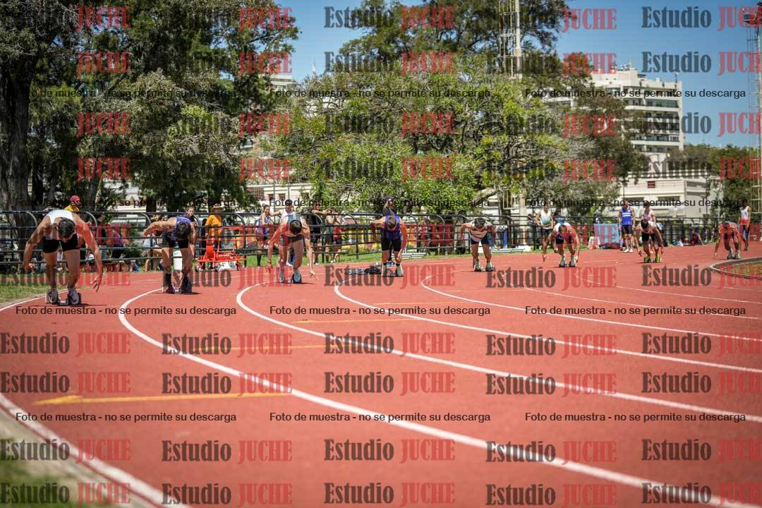 Fotos de los 200 m llanos de varones