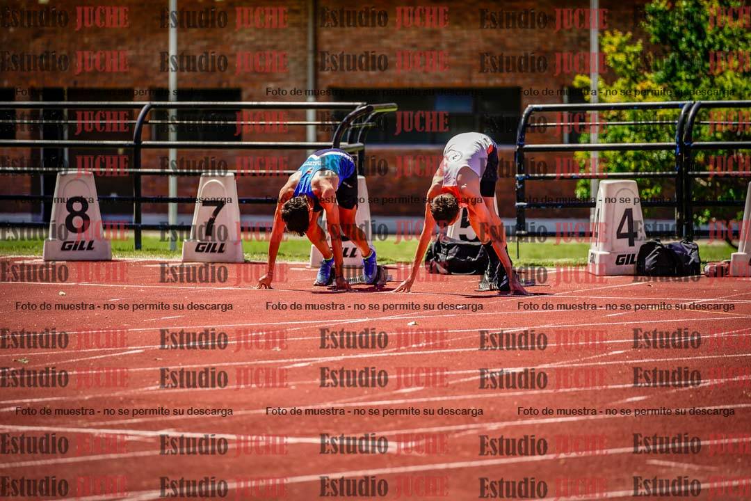 Fotos de los 110 m con vallas de varones