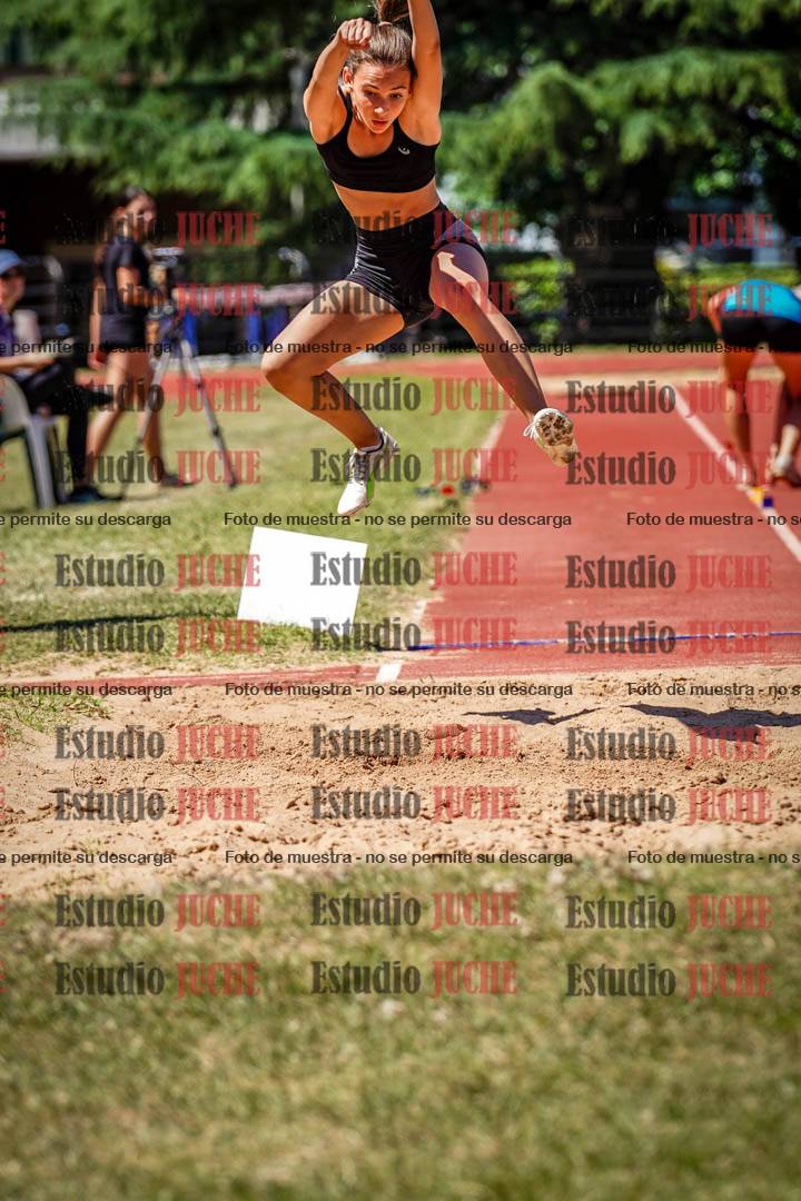 Fotos del salto en largo de mujeres - U14