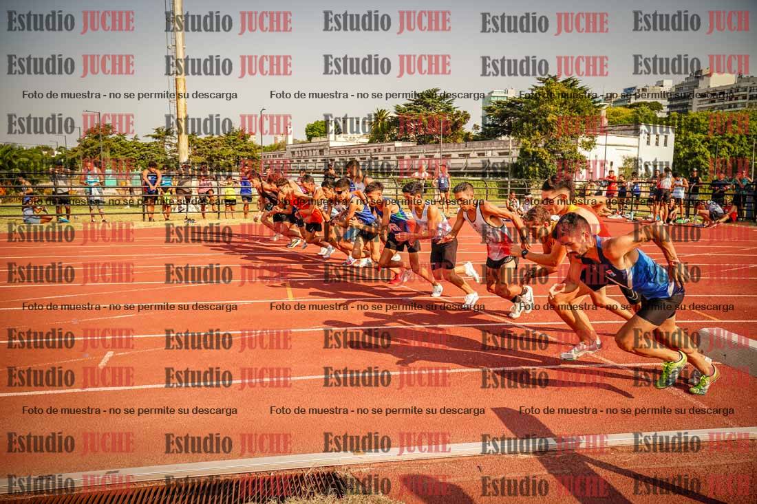 Fotos de los 1500 m llanos de varones