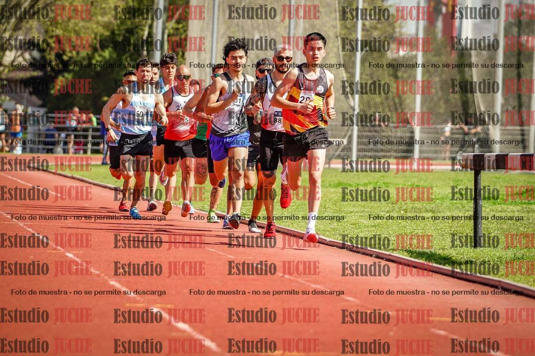 Fotos de los 1500 m llanos de varones