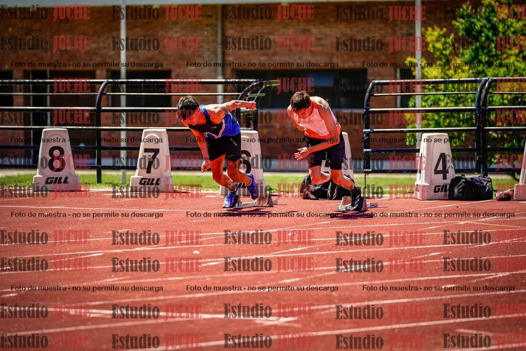 Fotos de los 110 m con vallas de varones
