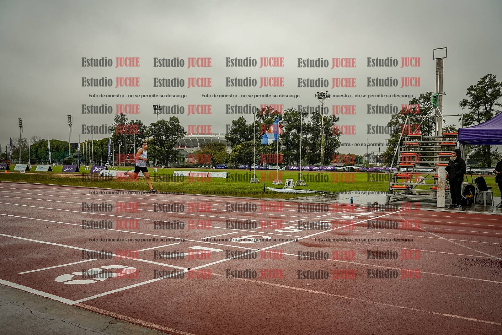 Fotos de los 400 m de varones