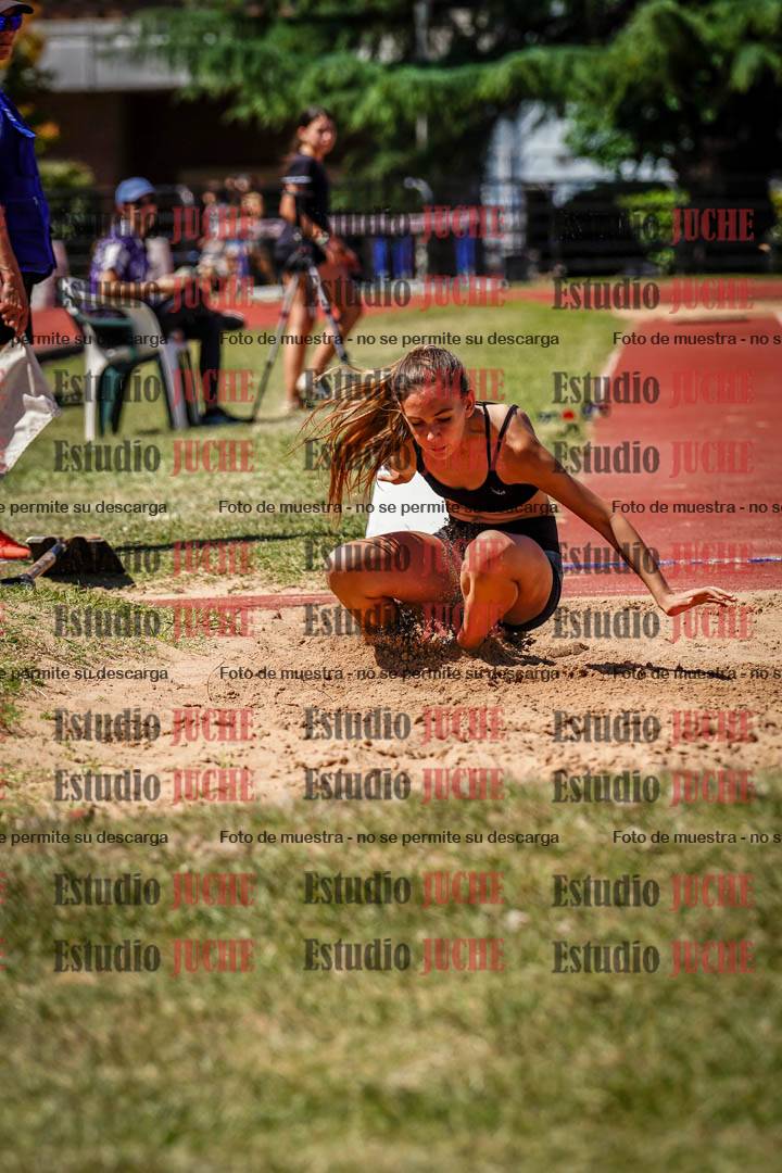 Fotos del salto en largo de mujeres - U14