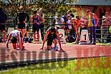 Fotos de los 100 m de varones