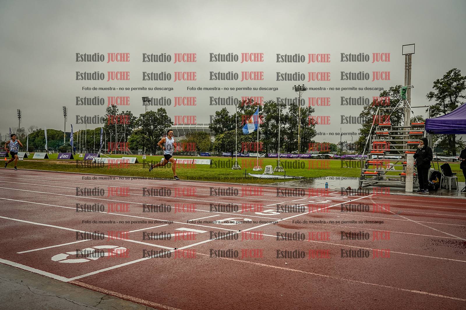 Fotos de los 400 m de varones