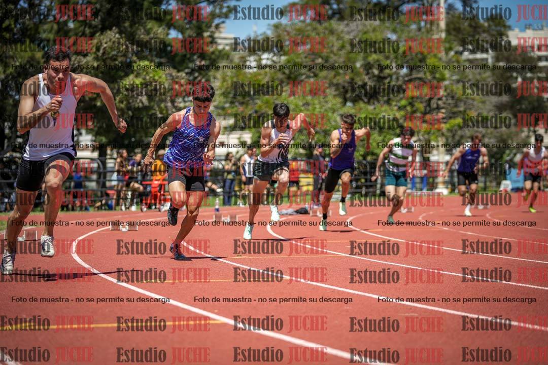 Fotos de los 200 m llanos de varones