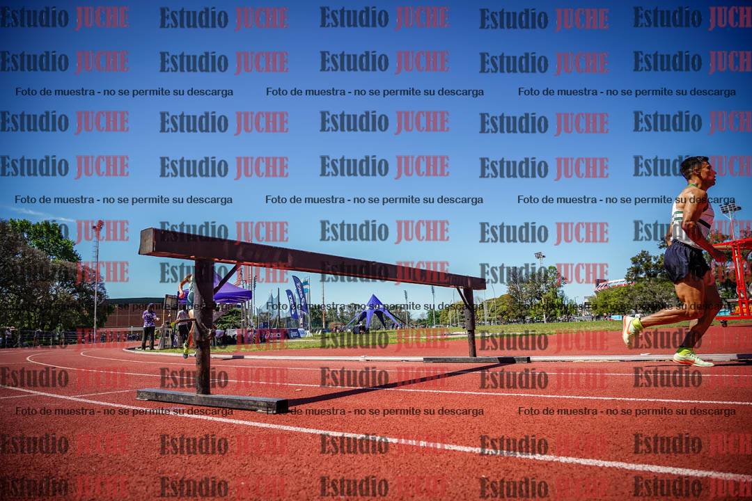 Fotos de los 3000 m con obstáculos de varones