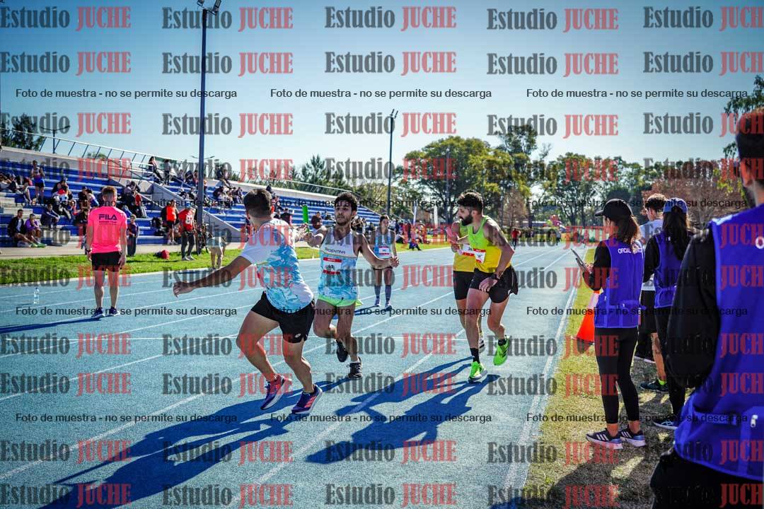 Fotos durante los relevos