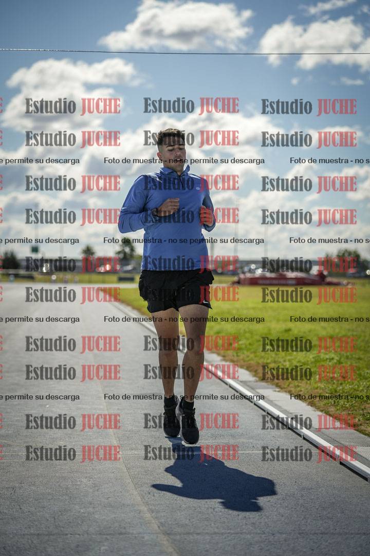 Fotos de los 1500 m llanos de varones - decatlón 10