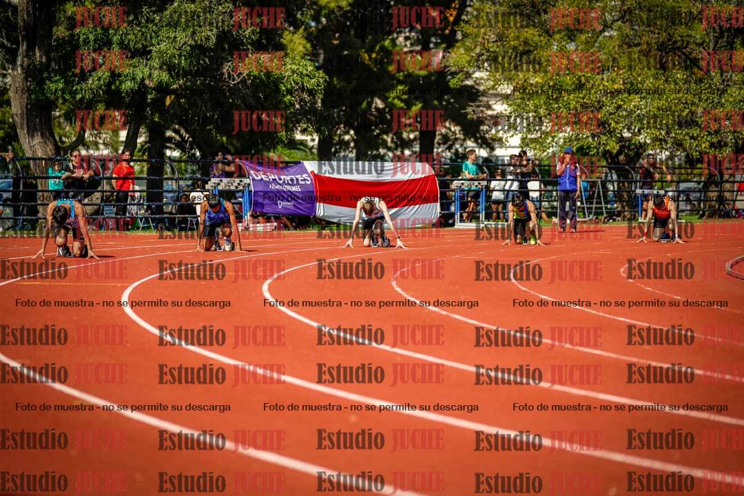 Fotos de los 200 m llanos de varones