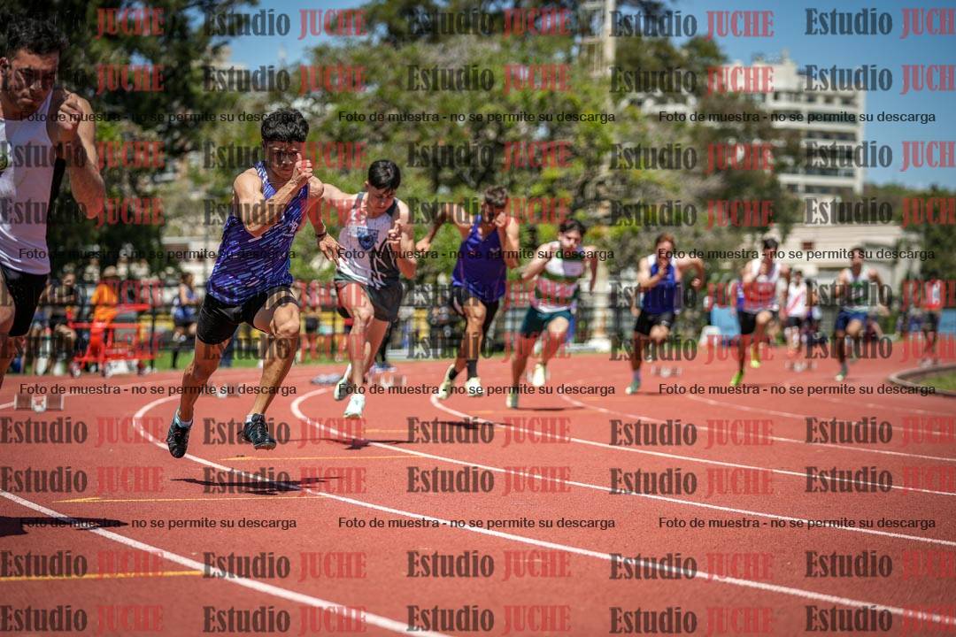 Fotos de los 200 m llanos de varones