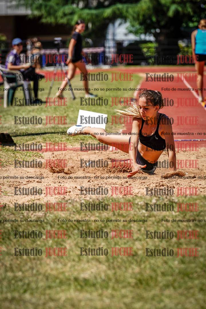 Fotos del salto en largo de mujeres - U14