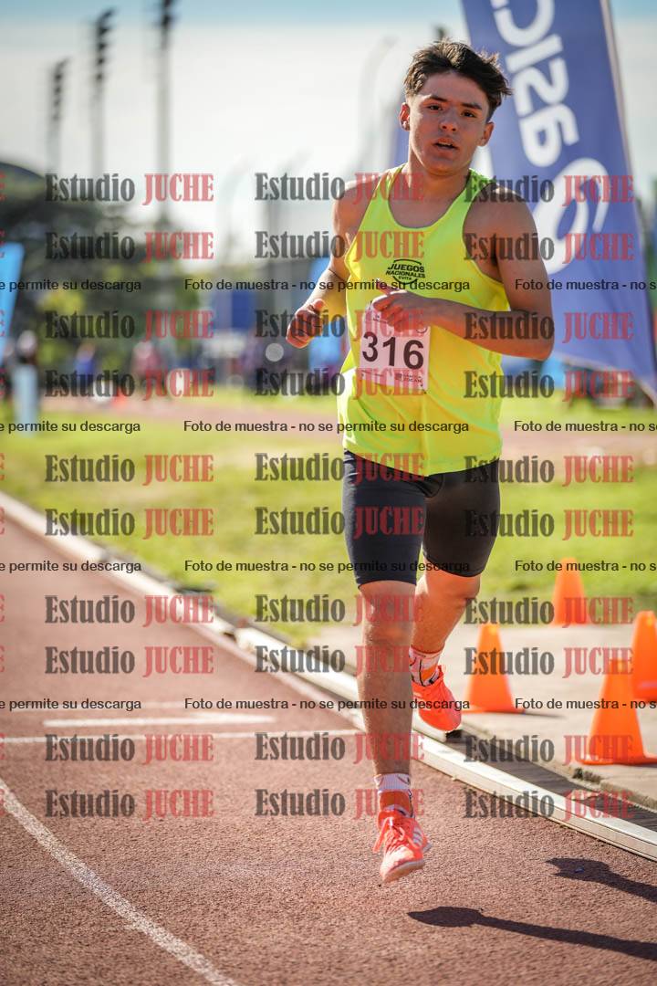 Fotos de los 800 m llanos de varones